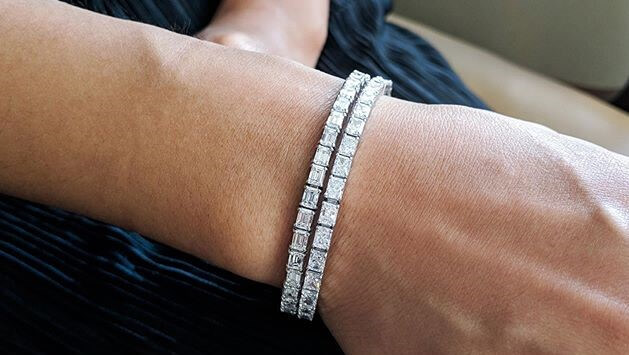 Men's Bracelets: Men diamond bracelet-OR1135