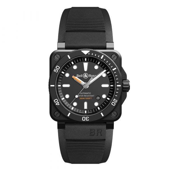 Bell and Ross BR0392-D-BL-CE/SRB