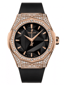 The Hublot Classic Fusion Orlinski King Gold Pavé Watch