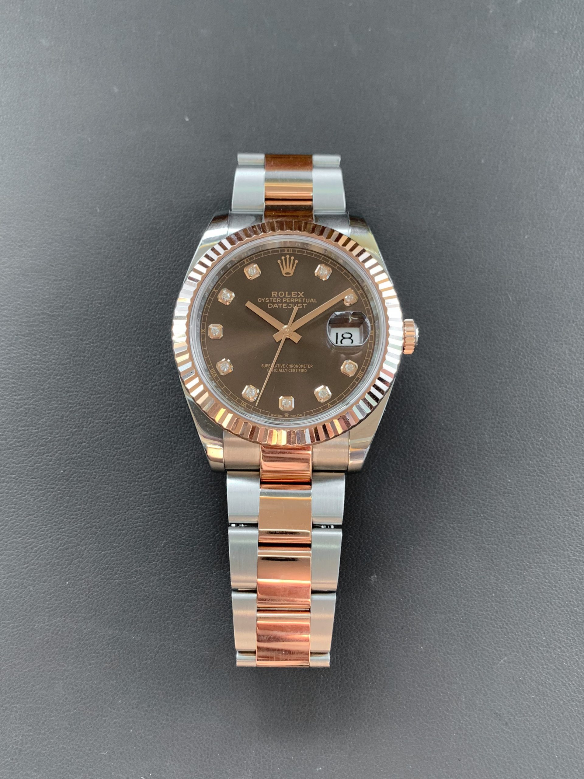 Preowned Rolex Datejust 41 Chocolate