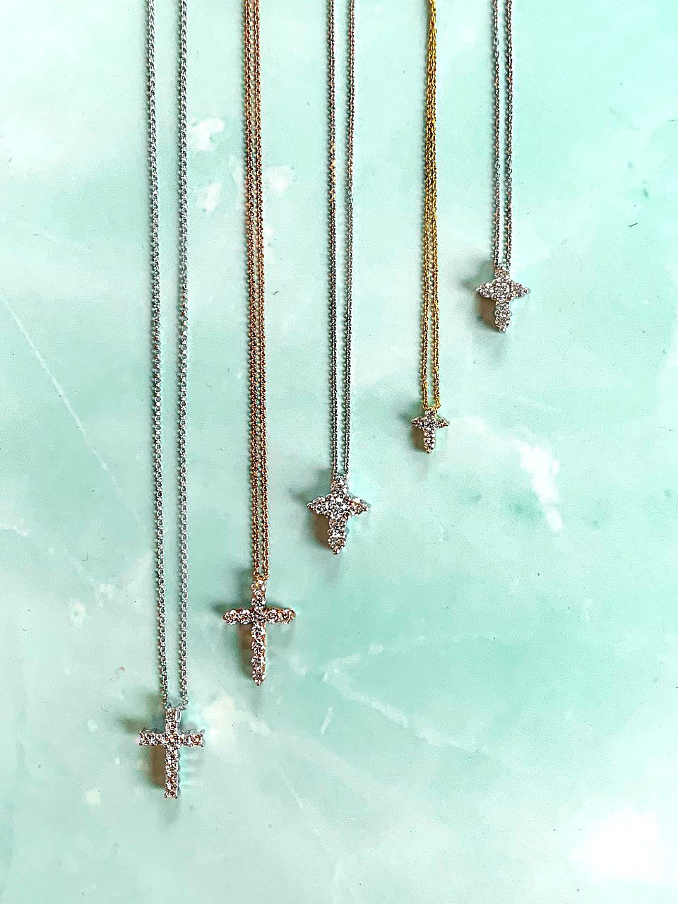 Easter Jewelry Diamond Crosses