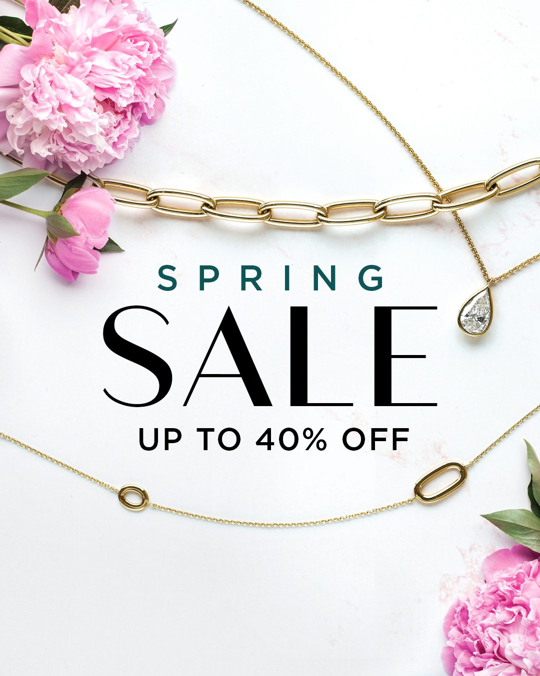 Spring Sale Up to 40% Off