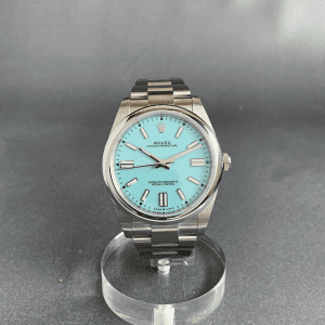 Rolex Oyster Perpetual Turquoise Dial