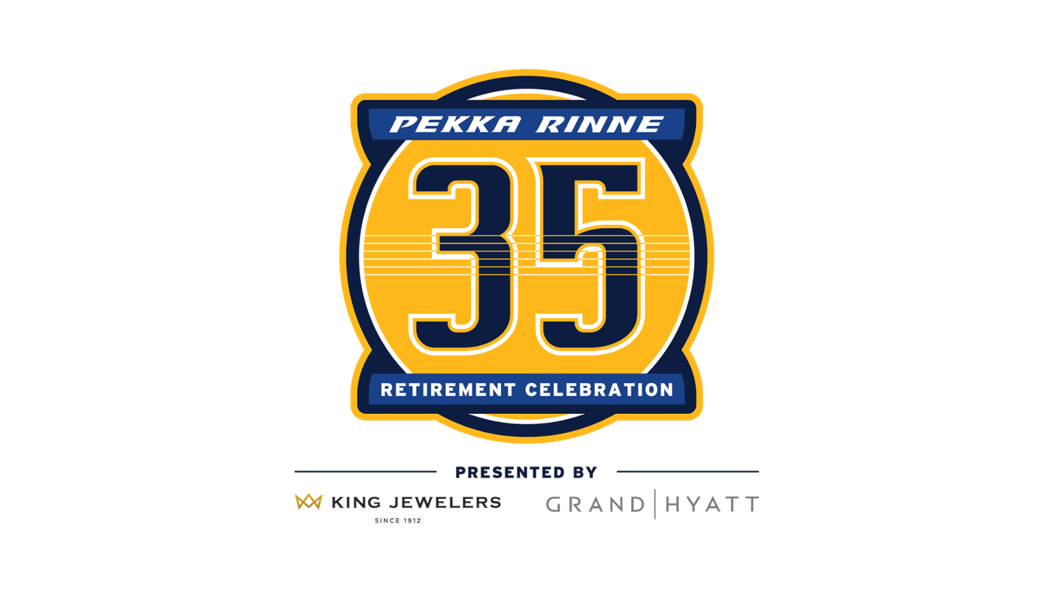 Pekka Rinne 35 Retirement Celebration Presented by King Jewelers and Grand Hyatt Hotel