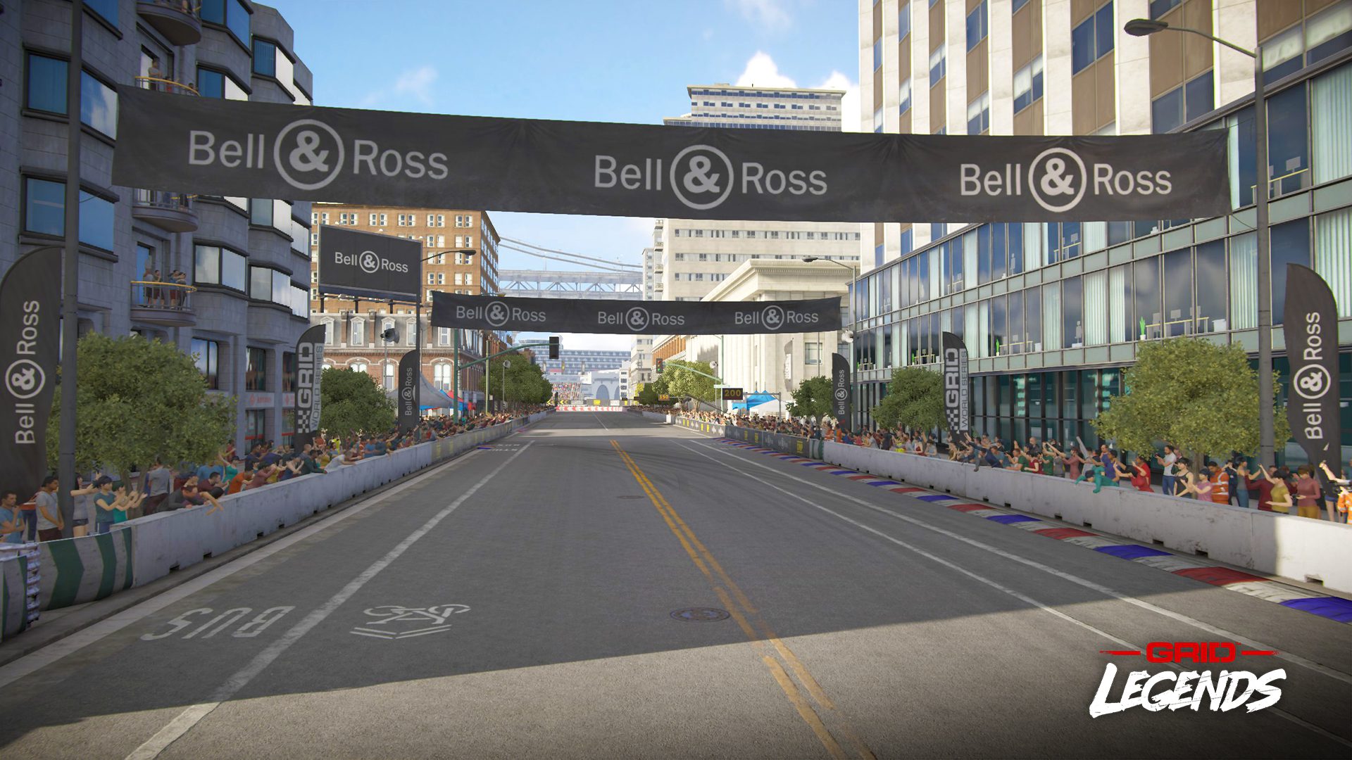 bell and ross banner in GRID Legends Video Game