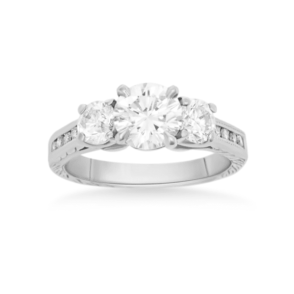 King Jewelers Estate Engagement Ring C1210710-1