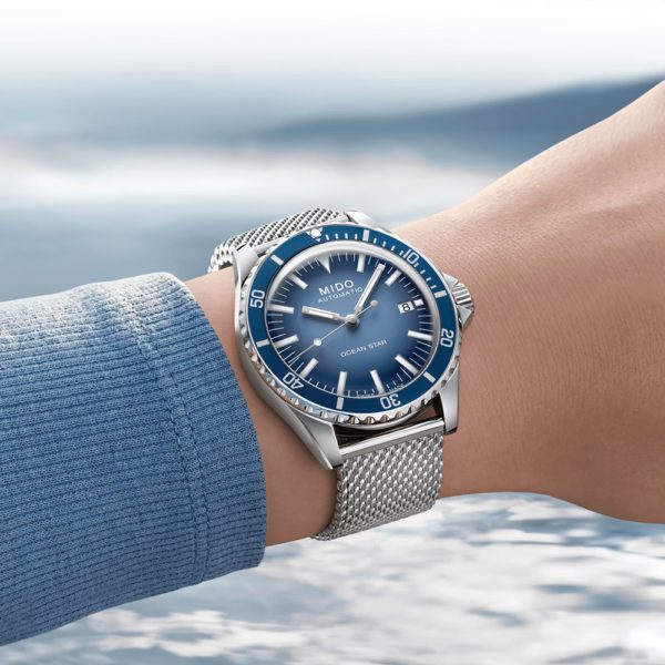 Mido Ocean Star Tribute Blue Special Edition | King Jewelers